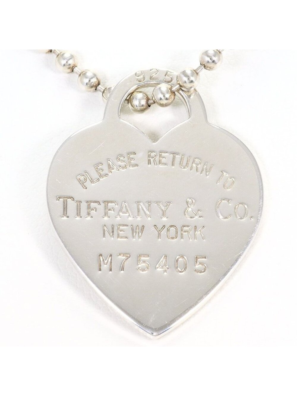 Tiffany & Co Heart Tag 925 Sterling Silver Necklace